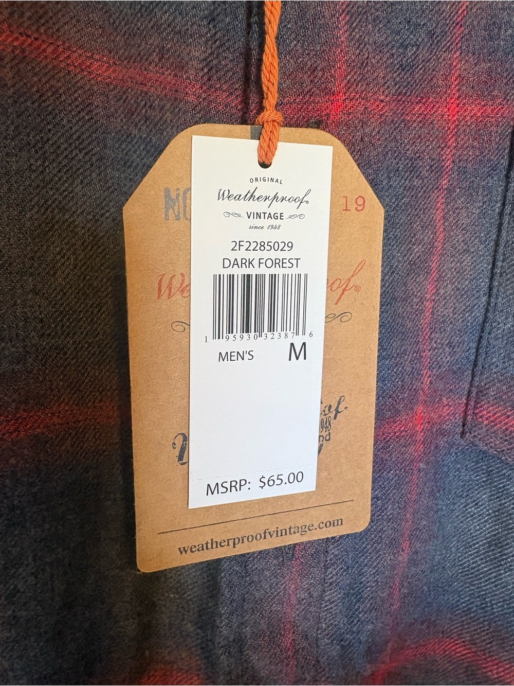 Weatherproof Vintage Dark Forest Flannel - Picture 5 of 8